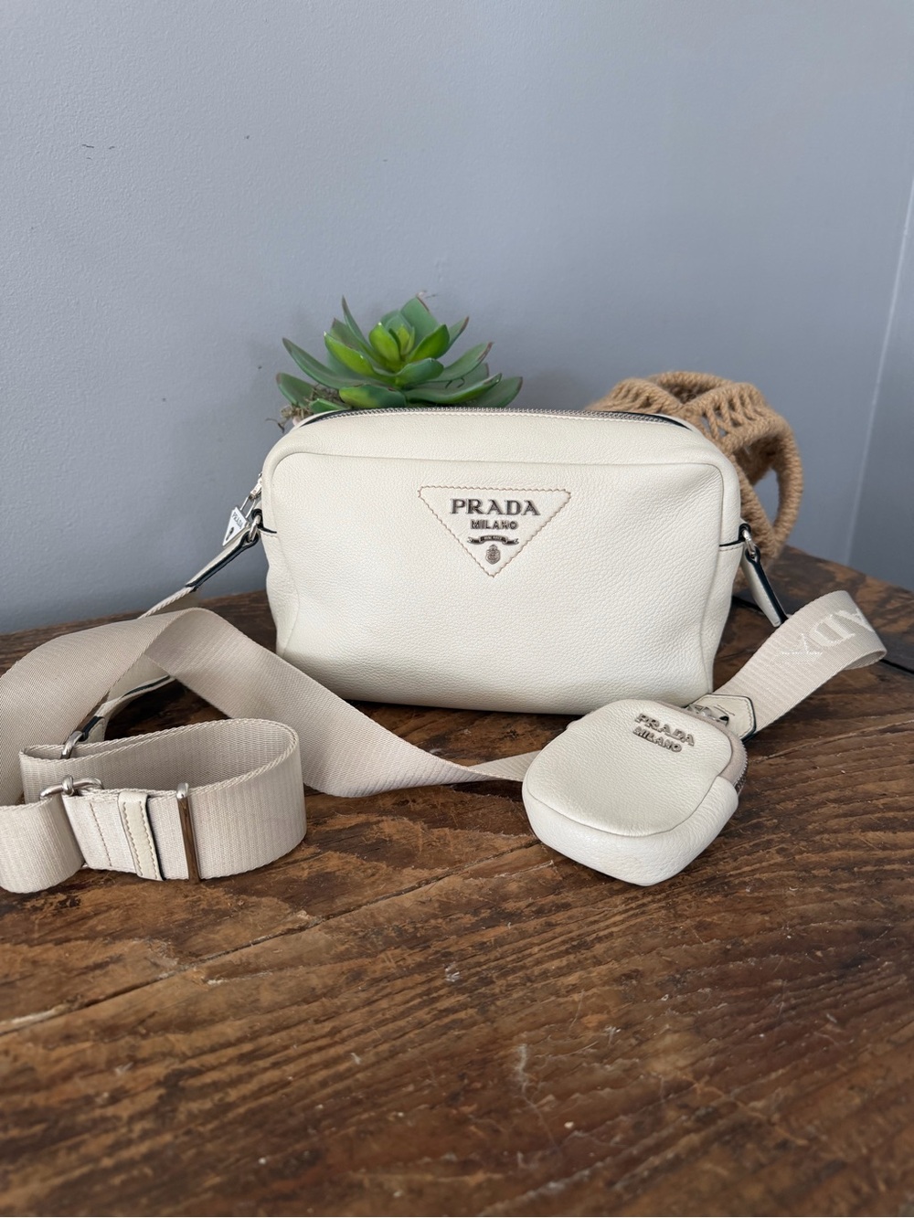 Prada Leather Shoulder Bag